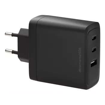 Charger dbramante1928 re-charge IT EU W. Charger 2x USB-C 100W + 1x USB-A, Indoor, AC, Czarny