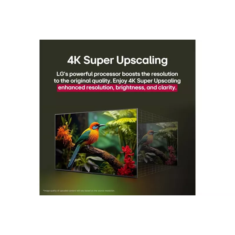 LG UHD AI 65UA75003LA TV 165.1 cm (65 cali) 4K Ultra HD Smart TV Wi-Fi Czarny