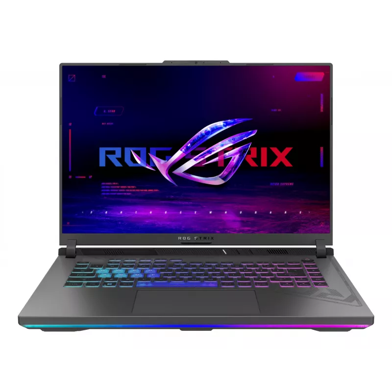 Laptop ASUS ROG Strix G16 G614PR-R9161W — 16,0 cala FHD+ 165 Hz, Ryzen 9 8940HX, 16 GB DDR5-5200, 1 TB PCIe 4.0 SSD, GeForce RTX 5070 Ti 12 GB, 90 Wh