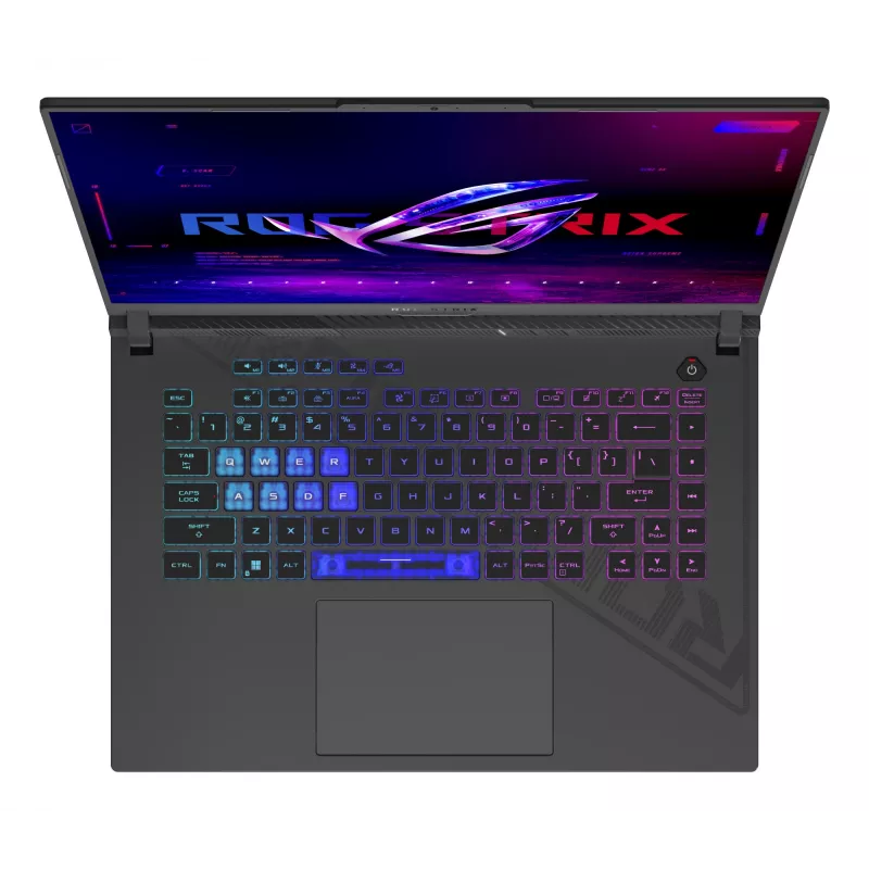 Laptop ASUS ROG Strix G16 G614PR-R9161W — 16,0 cala FHD+ 165 Hz, Ryzen 9 8940HX, 16 GB DDR5-5200, 1 TB PCIe 4.0 SSD, GeForce RTX 5070 Ti 12 GB, 90 Wh