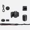 Zestaw aparatu Canon EOS 850D SLR 24,1 MP CMOS 6000 x 4000 pikseli Czarny