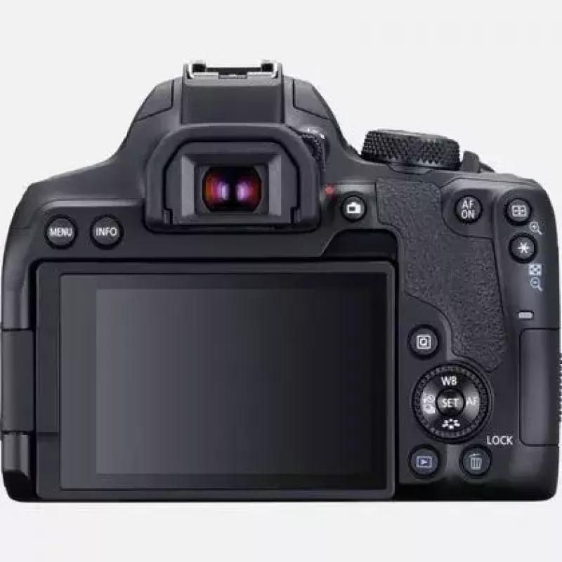 Zestaw aparatu Canon EOS 850D SLR 24,1 MP CMOS 6000 x 4000 pikseli Czarny