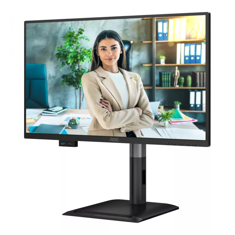 AOC 24P4CV monitor komputerowy 60,5 cm (23,8 cala) 1920 x 1080 pikseli Full HD LED Czarny