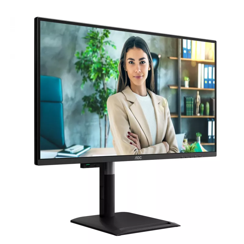 Monitor komputerowy AOC Q27P4C 68,6 cm (27 cali) 2560 x 1440 pikseli Czarny
