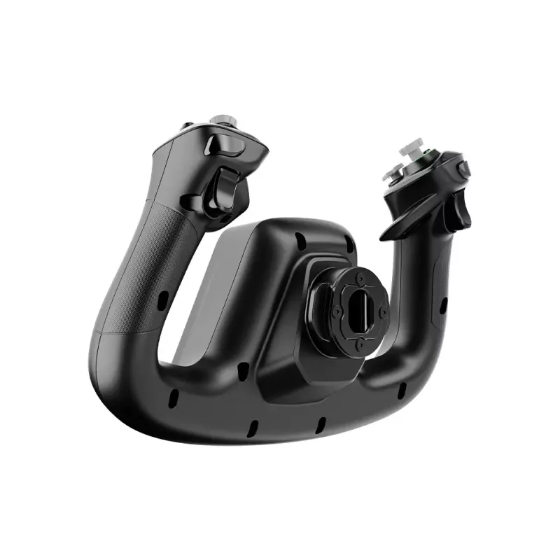 Baza lotnicza MOZA MFY YOKE — czarna baza lotnicza z ABS i stali stopowej, 142,5×202×313 mm