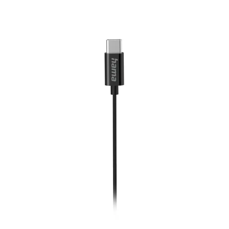 Hama Curly Headset Wired In-ear Calls/Music USB Type-C Czarny