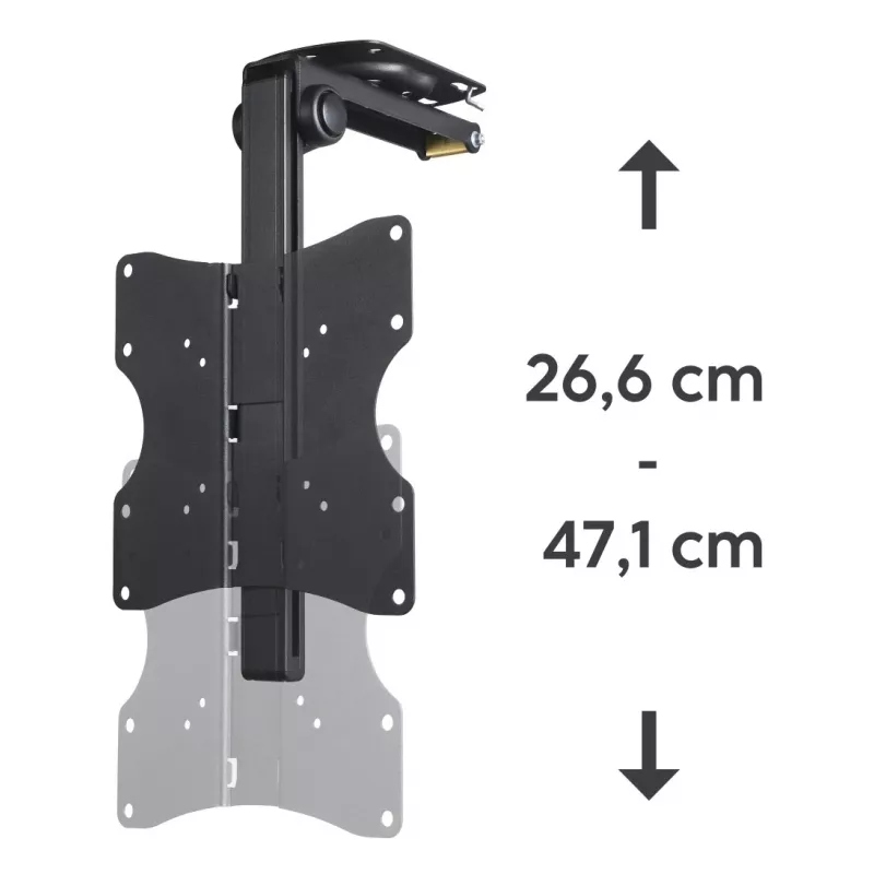 Hama 00220876 Uchwyt/Stojak TV 116,8 cm (46 cali) Czarny