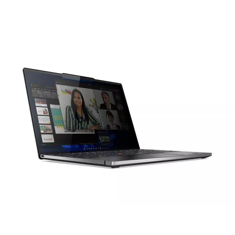 Bezramkowy filtr prywatności do laptopa Lenovo 4XJ1U03942 do wyświetlacza 33,8 cm (13,3 cala) 16:10, transmisja światła 85%, kąt widzenia 30°