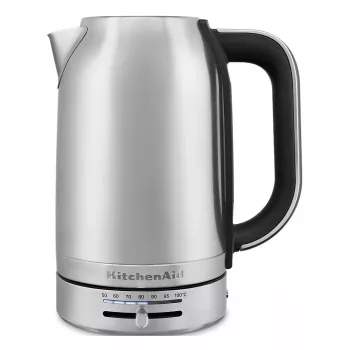 Czajnik elektryczny KitchenAid 5KEK1701ESX 1,7 l 2400 W Czarny, Stal nierdzewna