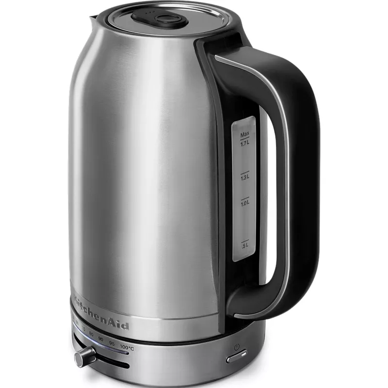 Czajnik elektryczny KitchenAid 5KEK1701ESX 1,7 l 2400 W Czarny, Stal nierdzewna
