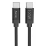 Kabel USB z tkaniny Hama 3 m USB C Czarny