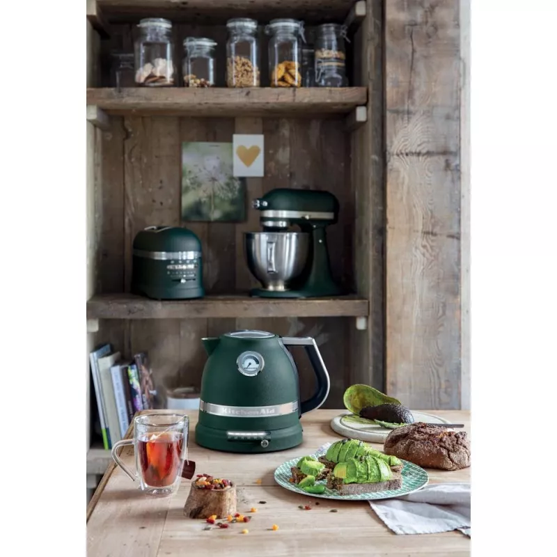 Czajnik elektryczny KitchenAid 5KEK1522EPP 1,5 L 2400 W Czarny, Niebieski, Stal nierdzewna