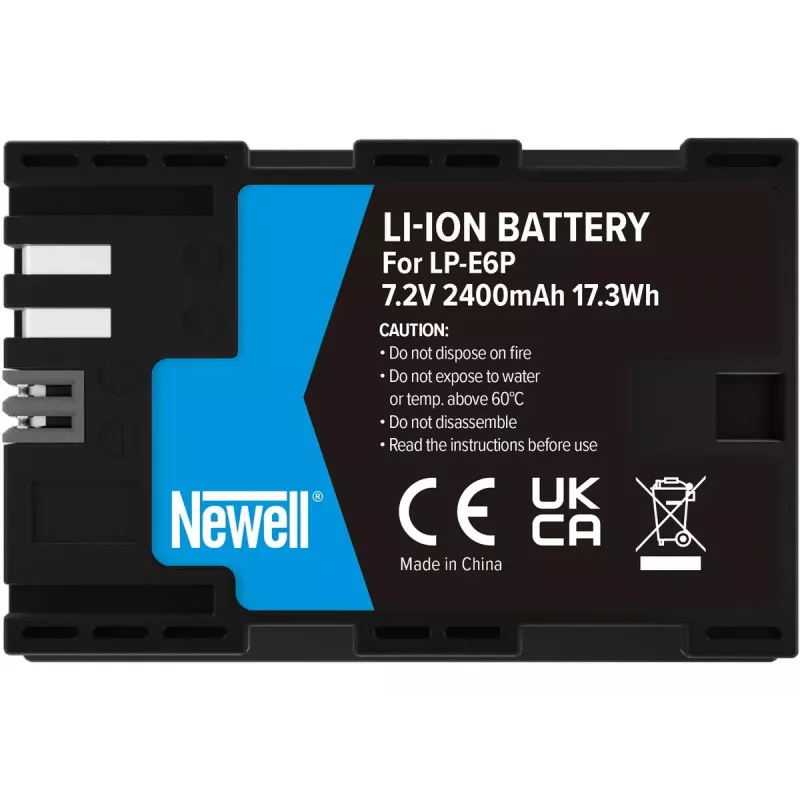 Akumulator Newell LP-E6P do Canon, 7,2 V 2000 mAh, akumulator do aparatu wielokrotnego ładowania