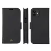 Etui typu folio dbramante1928 New York do iPhone 11/XR — Night Czarny, 6,1 cala (15,5 cm), 3 kieszenie na karty