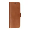 Etui folio do telefonu dbramante1928 Lynge dla Samsung Galaxy S23, skórzane, brązowe, ekran 6,1 cala, 3 kieszenie na karty