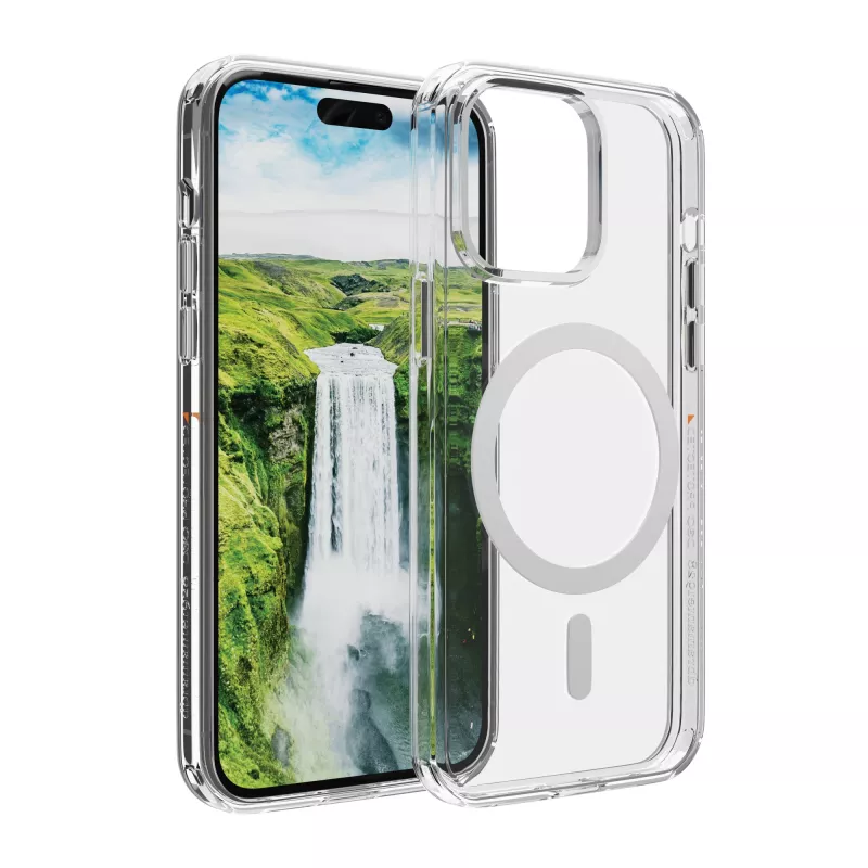 Cover dbramante1928 Iceland Ultra D3O MagSafe iPhone 15 ProM Transparent