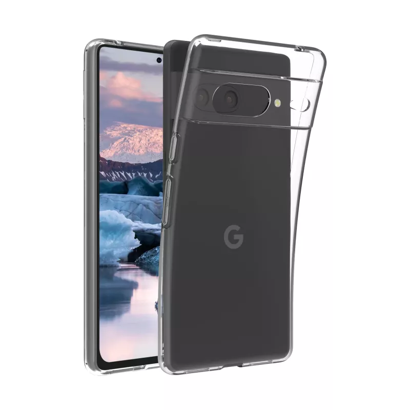 Pokrowiec na telefon dbramante1928 Greenland dla Google Pixel 7, przezroczysty, pasuje do ekranu 16 cm (6,3 cala)