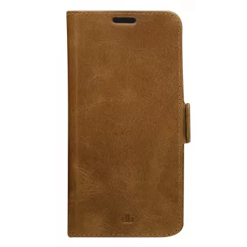 Etui folio dbramante1928 Copenhagen cienki do Samsung Galaxy S22, ekran 6,1 cala, tan, podstawka biurkowa