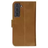 Etui folio dbramante1928 Copenhagen cienki do Samsung Galaxy S22, ekran 6,1 cala, tan, podstawka biurkowa