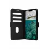 Etui portfel dbramante1928 Copenhagen do iPhone 14 Plus (6,7 cala) — czarne, 3 kieszenie na karty, podstawka na biurko