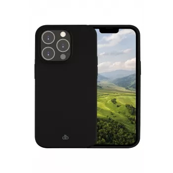 Skórzane etui dbramante1928 Costa Rica dla iPhone 14 Pro — Night Czarny, pasuje do ekranów 6,1 cala / 15,5 cm