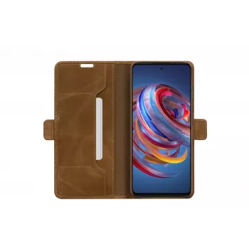 Etui folio dbramante1928 Copenhagen cienki do Samsung Galaxy A52/A52S, 16.5 cm (6.5 cala), Tan