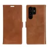 Etui folio do telefonu dbramante1928 Lynge dla Samsung Galaxy S23 Ultra, tan, 3 kieszenie na karty, pasuje do ekranu 17,3 cm (6,8 cala)
