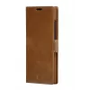 Etui z klapką dbramante1928 Copenhagen cienki do Samsung Galaxy S22 Ultra, ekran 6,8 cala, Tan