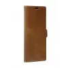 Etui z klapką dbramante1928 Copenhagen cienki do Samsung Galaxy S22 Ultra, ekran 6,8 cala, Tan
