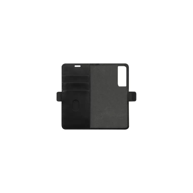 Etui typu portfel dbramante1928 Lynge do Samsung Galaxy S21+ (6,7 cala, czarne) z 3 kieszeniami na karty
