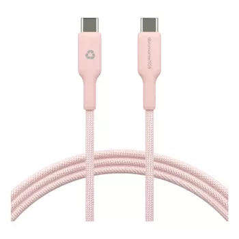 Kabel USB-C na USB-C d bramante CB20CCPI7206 — 1,5 m, różowy