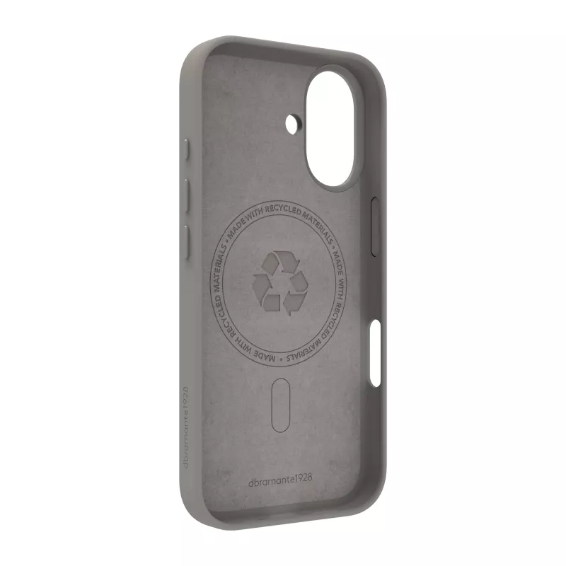 Etui na telefon komórkowy dbramante1928 Roskilde MS ICON dla Apple iPhone 17, szare, monochromatyczne
