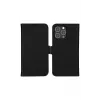 Etui z klapką dbramante1928 iPhone 14 Pro Max czarne 3 kieszenie na karty