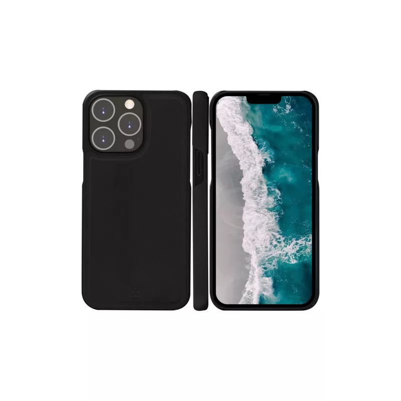 Etui z klapką dbramante1928 iPhone 14 Pro Max czarne 3 kieszenie na karty