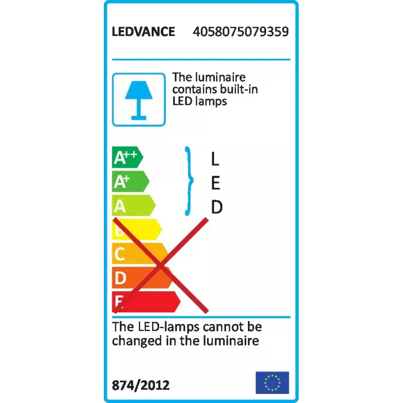 Lampa sufitowa LEDVANCE DL cienki SQ 210 18 W 4000 K WT — kwadratowa, 225×225×30 mm, chłodna biel