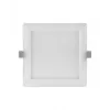 Lampa sufitowa LEDVANCE DL cienki SQ 210 18 W 4000 K WT — kwadratowa, 225×225×30 mm, chłodna biel