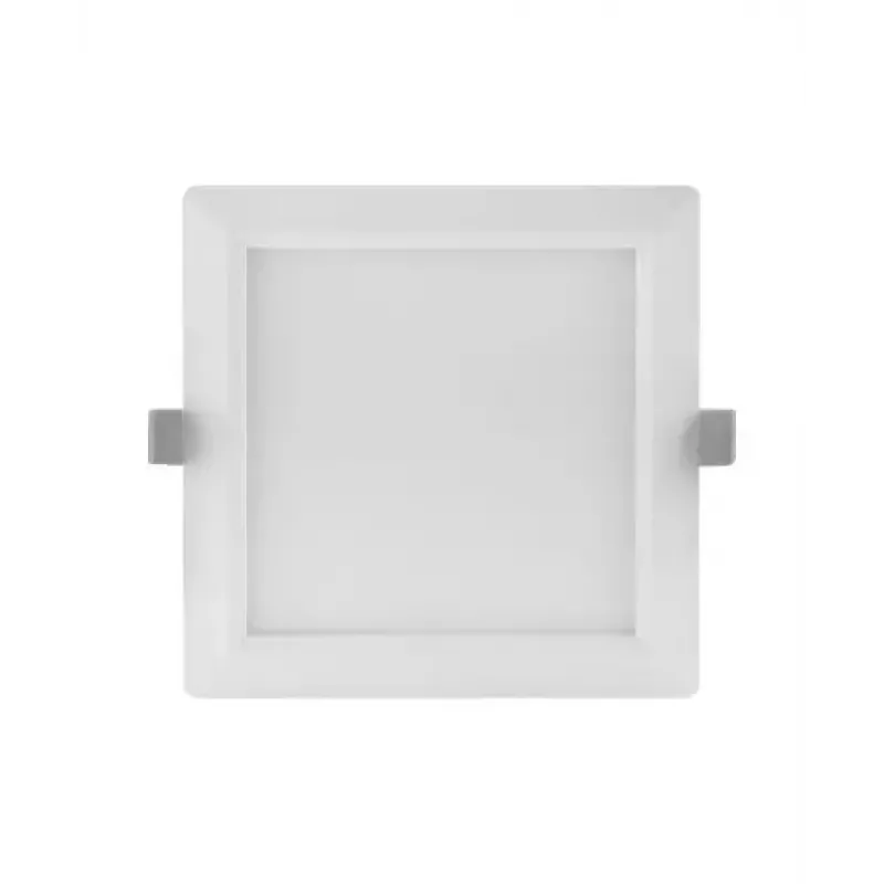 Lampa sufitowa LEDVANCE DL cienki SQ 210 18 W 4000 K WT — kwadratowa, 225×225×30 mm, chłodna biel