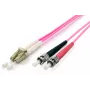 Equip LC/ST światłowodowy kabel krosowy, OM4, 3m, 3 m, OM4, LC, ST