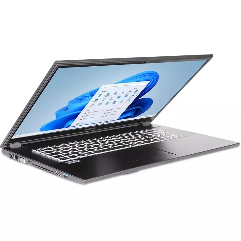 TERRA MOBILE 1716R Intel® Core™ i3 i3-1315U Laptop 43,9 cm (17,3 cala) Full HD 8 GB DDR4-SDRAM 500 GB SSD Wi-Fi 6 (802.11ax) Windows 11 Home Niemiecki Szary