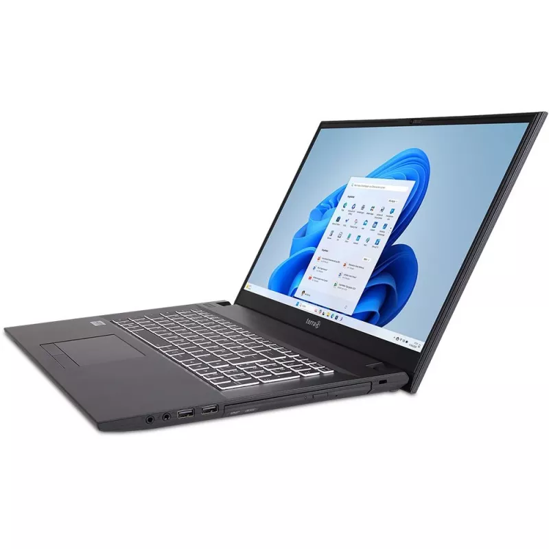 TERRA MOBILE 1716R Intel® Core™ i3 i3-1315U Laptop 43,9 cm (17,3 cala) Full HD 8 GB DDR4-SDRAM 500 GB SSD Wi-Fi 6 (802.11ax) Windows 11 Home Niemiecki Szary
