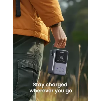Ugreen Nexode Powerbank 48000 mAh Litowo-szary