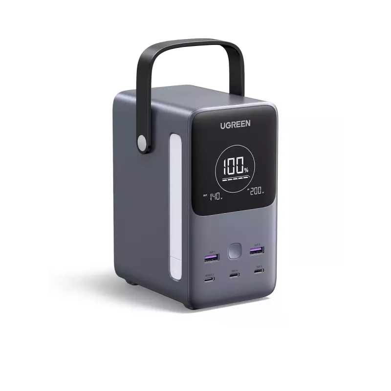 Ugreen Nexode Powerbank 48000 mAh Litowo-szary