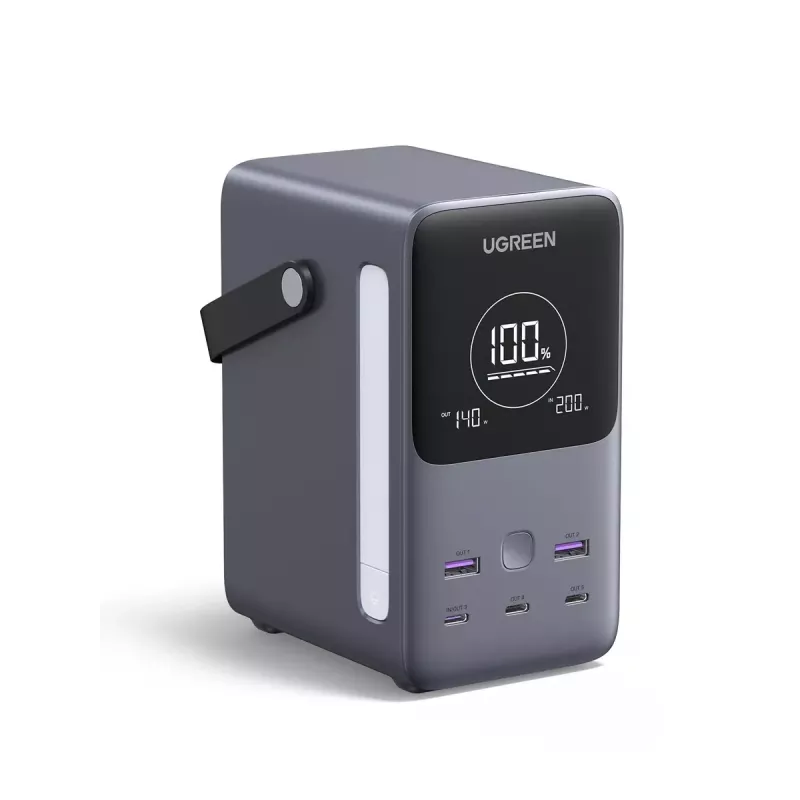 Ugreen Nexode Powerbank 48000 mAh Litowo-szary
