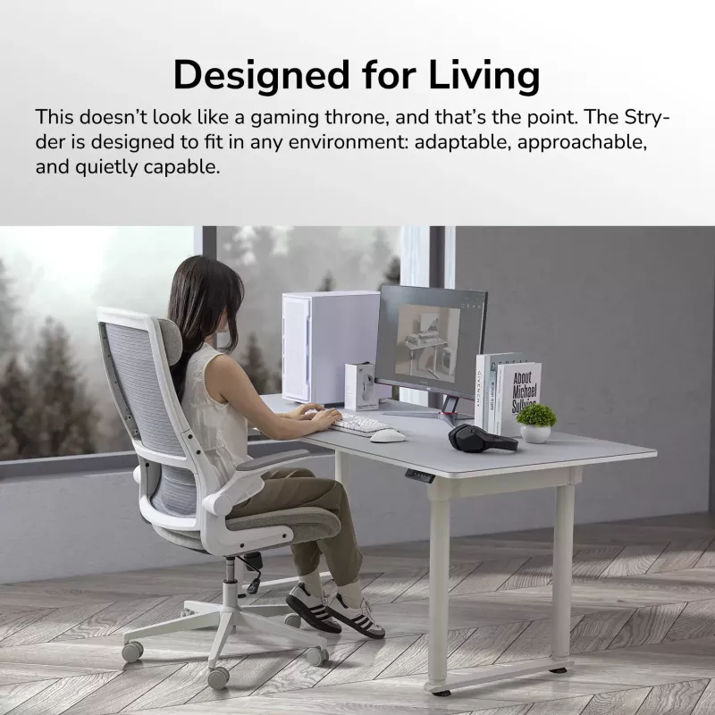 COUGAR Stryder Gaming/Office Chair, Fabric, Czarny