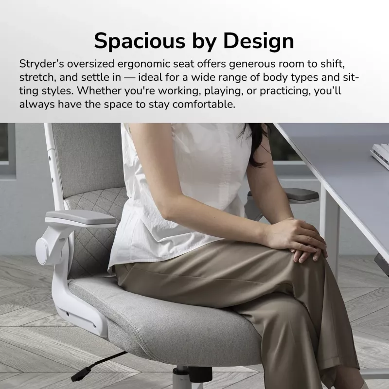 COUGAR Stryder Gaming/Office Chair, Fabric, Czarny