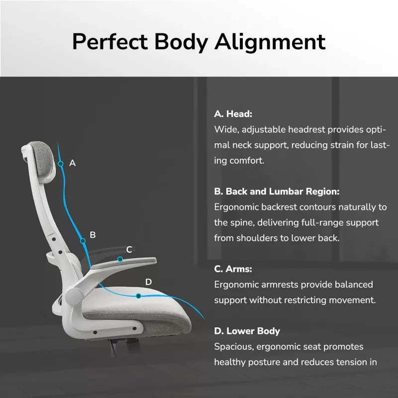 COUGAR Stryder Gaming/Office Chair, Fabric, Czarny