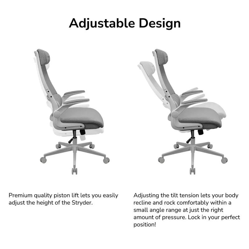 COUGAR Stryder Gaming/Office Chair, Fabric, Czarny