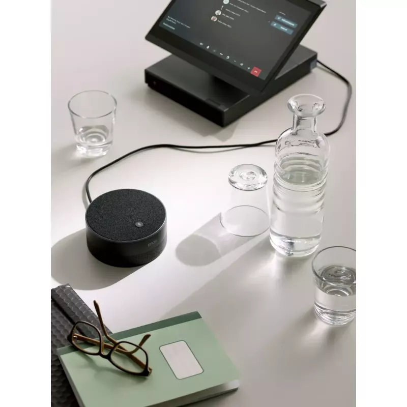 Grupowy system konferencyjny audio EPOS EXPAND Capture 5 — mikrofon dookólny, 20–8000 Hz, aluminium/tworzywo sztuczne, czarny, 123×315,6×53 mm