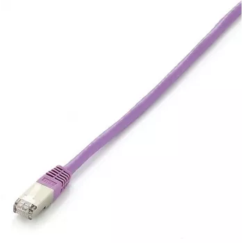 Equip Cat.6 S/FTP Patch kabel, 7.5m, fioletowy, 7.5 m, Cat6, S/FTP (S-STP), RJ-45, RJ-45, fioletowy