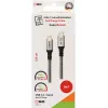 Kabel USB 2GO 797512 USB 3.2 Gen 2 1,2 m USB-C czarny srebrny